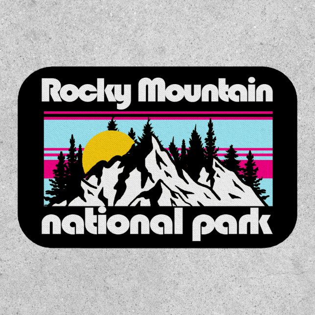 Rocky Mountain,Colorado Patch (Front)