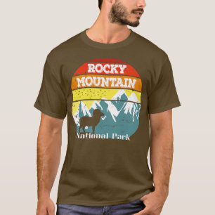 Rocky Mountain Colorado US National Park Big Horn T-Shirt