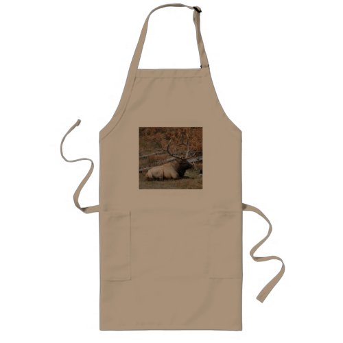 Rocky Mountain Elk Long Apron