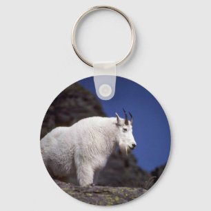 Rocky mountain goat (Large male) Keychain