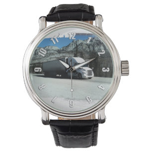Rocky Mountain Hauler - Freight Truck Driver Watch