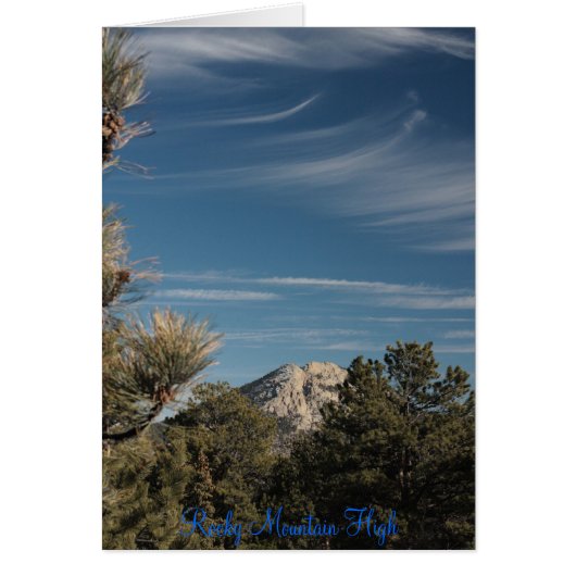 Rocky Mountain High 2 Cards (Front)