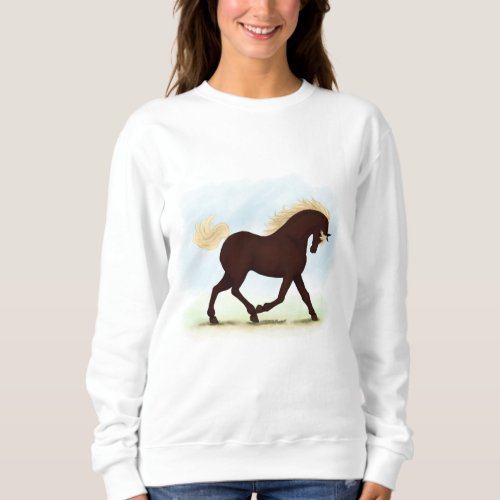 Rocky Mountain Horse Equestrian Sweatshirt