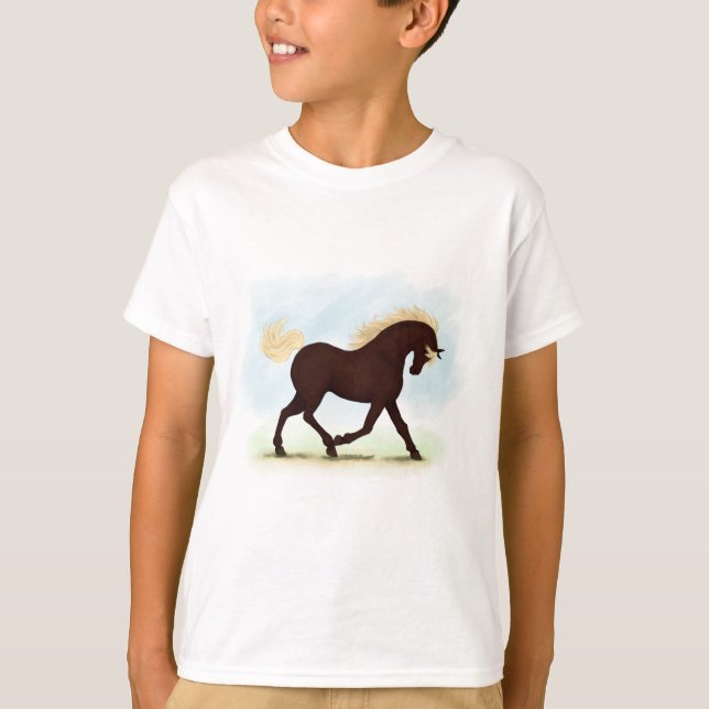 Rocky Mountain Horse Equestrian T-Shirt (Front)