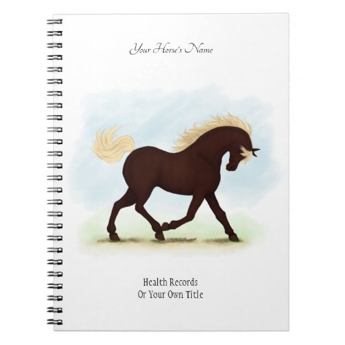 Rocky Mountain Horse Personalized Owners Journal