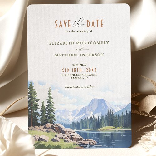 Rocky Mountain Idyll Save_the_Date Invitation
