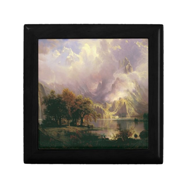 Rocky Mountain Landscape Majestic Scenery Gift Box (Front)