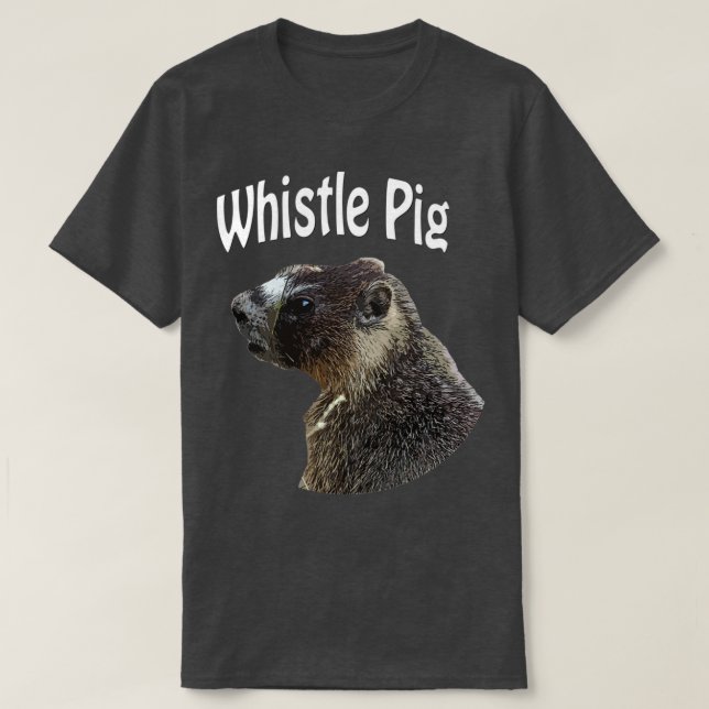 Rocky Mountain Marmot T-Shirt (Design Front)