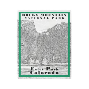 Rocky Mountain National Park - 11 x 14 Metal Print