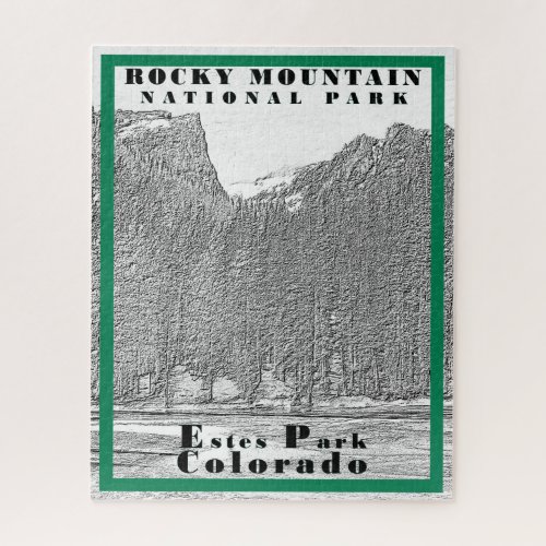 Rocky Mountain National Park _ 16x20 _ 520 pcs Jigsaw Puzzle