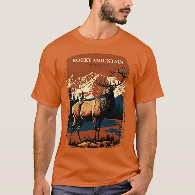 Rocky Mountain National Park 1 T-Shirt (Front)