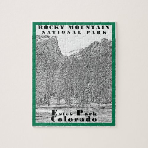 Rocky Mountain National Park _ 8x10 _ 110 pc Jigsaw Puzzle