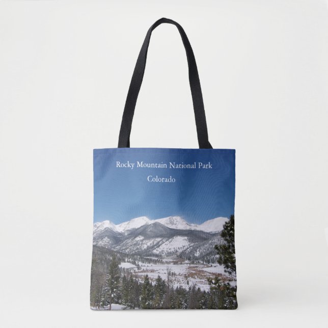 Rocky Mountain National Park all around tote bag (Front)