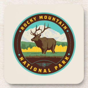 Rocky Mountain National Park Beverage Coaster