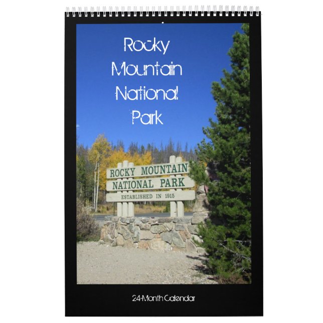 Rocky Mountain National Park Calendar (Cover)