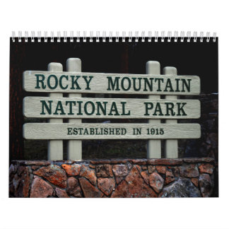 Rocky Mountain National Park Calendar