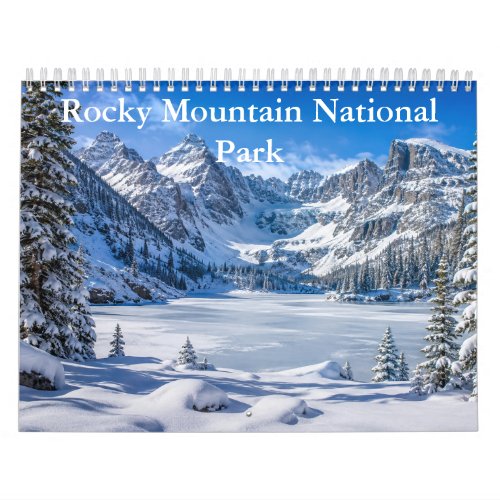Rocky Mountain National Park Calendar