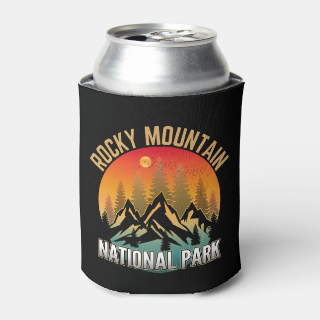 Rocky Mountain National Park Can Cooler (Can Front)