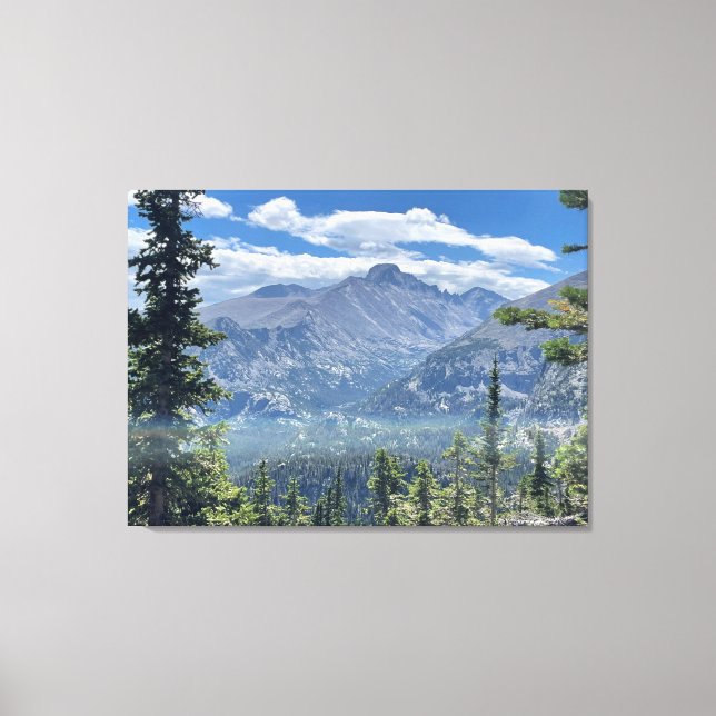 Rocky Mountain National Park Canvas Print (Front)