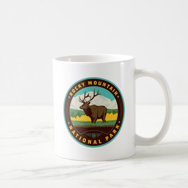 Rocky Mountain National Park Coffee Mug (Right)
