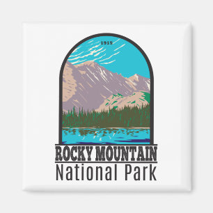 Rocky Mountain National Park Colorado Bear Lake Magnet