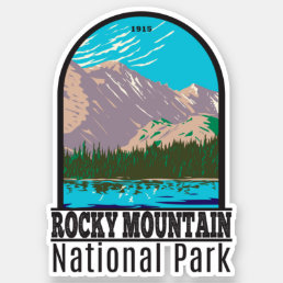 Rocky Mountain National Park Colorado Bear Lake Sticker