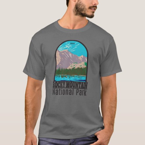 Rocky Mountain National Park Colorado Bear Lake T_Shirt