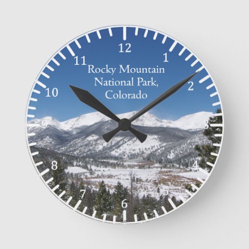 Rocky Mountain National Park Colorado clock