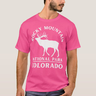 Rocky Mountain National Park Colorado Elk Nature H T-Shirt