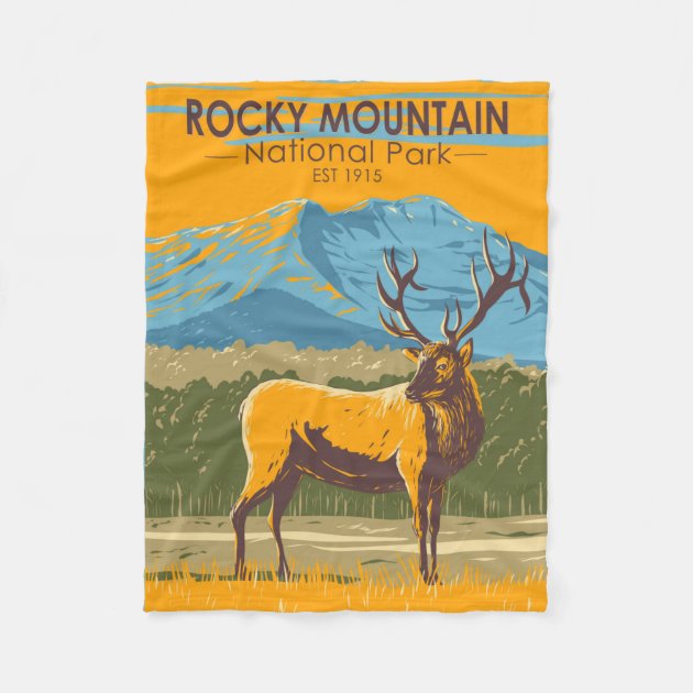 Rocky mountain store national park blanket