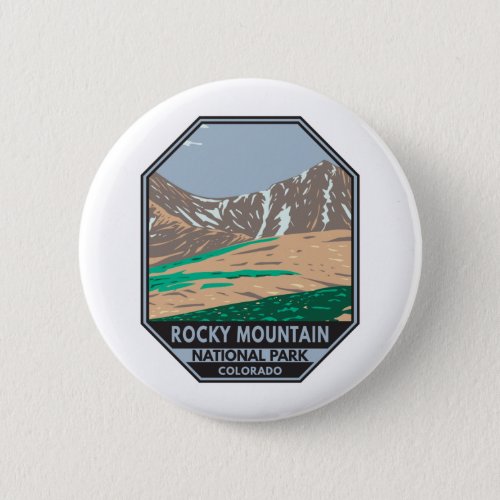 Rocky Mountain National Park Colorado Grays Peak Button