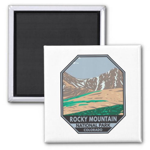 Rocky Mountain National Park Colorado Grays Peak Magnet