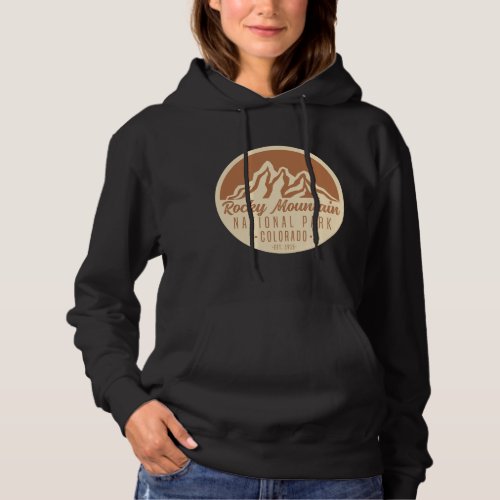 Rocky Mountain National Park Colorado Hoodie