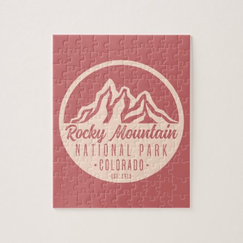 Rocky Mountain National Park Colorado Jigsaw Puzzle