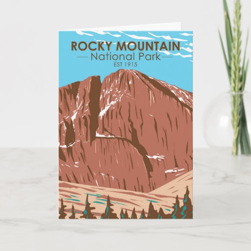 Rocky Mountain National Park Colorado Longs Peak