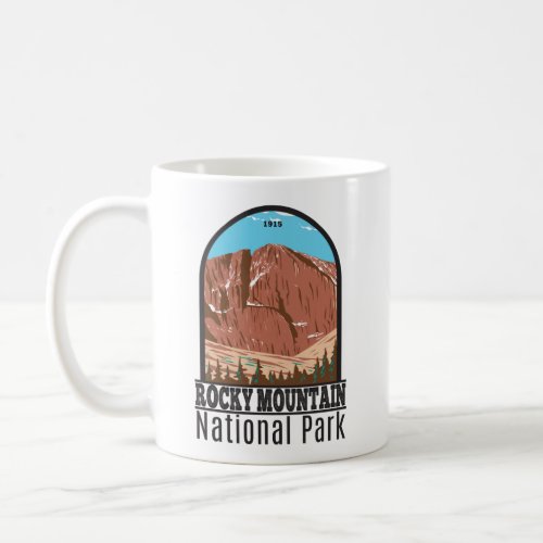 Rocky Mountain National Park Colorado Longs Peak Coffee Mug