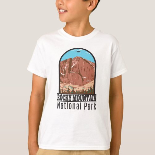 Rocky Mountain National Park Colorado Longs Peak T_Shirt