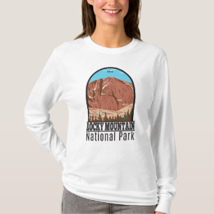Rocky Mountain National Park Colorado Longs Peak T-Shirt