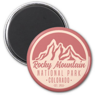 Rocky Mountain National Park Colorado Magnet
