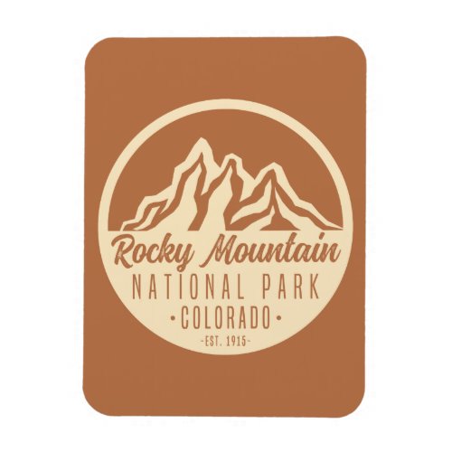 Rocky Mountain National Park Colorado Magnet