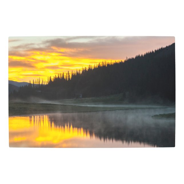 Rocky Mountain National Park Colorado Metal Print (Front)