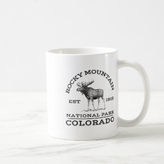 Rocky Mountain National Park Colorado Moose Hike O Coffee Mug