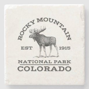 Rocky Mountain National Park Colorado Moose Hike O Stone Coaster