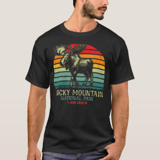 Rocky Mountain National Park Colorado Moose T-Shirt