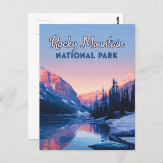 Rocky Mountain National Park Colorado Mountains Postcard