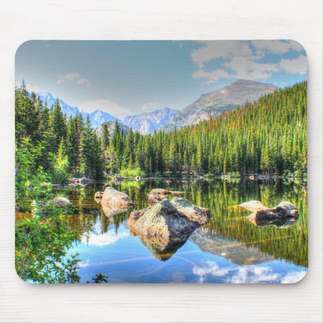 Rocky Mountain National Park Colorado Mousepad (Front)