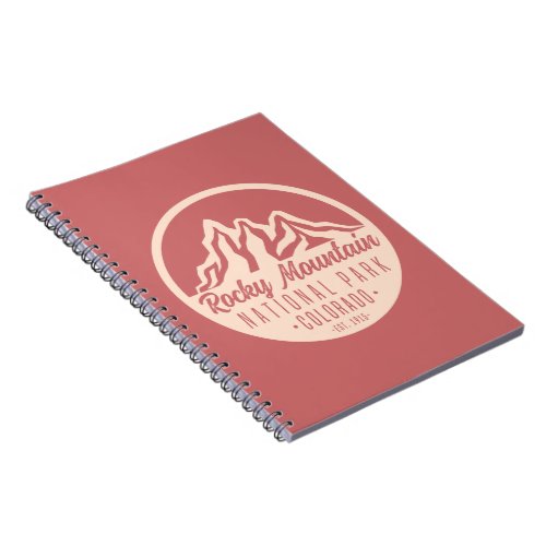 Rocky Mountain National Park Colorado Notebook