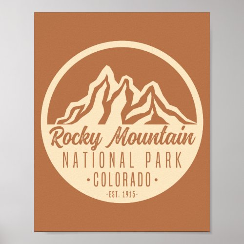 Rocky Mountain National Park Colorado Poster