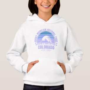 Rocky Mountain National Park Colorado Retro Hoodie