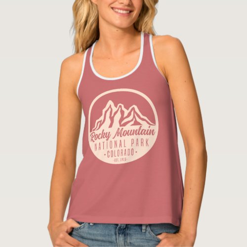 Rocky Mountain National Park Colorado Tank Top